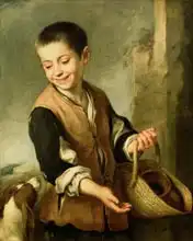 Murrilo, Bartolome: Boy with a Dog