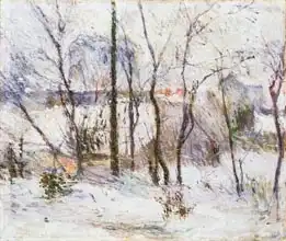 Gauguin, Paul: Garden under Snow