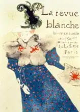 Toulouse-Lautrec, H.: Cover of La Revue Blanche