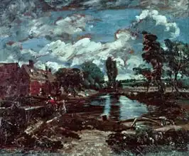 Constable, John: Flatford Mill from a Lock on the Stour