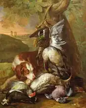 Desportes, Alexandre-Francois: A Dog Guarding Game