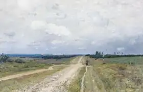 Levitan, Isaak Iljic: The Vladimirka Road