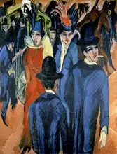 Kirchner, Ernst Ludwig: Berlin Street Scene