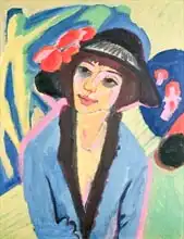 Kirchner, Ernst Ludwig: Portrait of Gerda