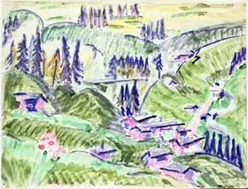 Kirchner, Ernst Ludwig: Landscape
