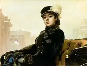 Kramskoy, Ivan Nikolaevich: Portrait of an Unknown Woman