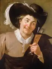 Bijlert, Jan van: Portrait of a Man Holding a Wine Glass
