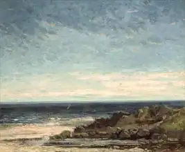 Courbet, Gustave: The Sea
