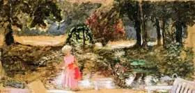 Vuillard, Edouard: Mother and Child in a Park