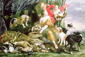 Fyt, Jan: Diana and her handmaidens after the hunt