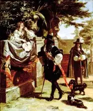 Ward, Edward Matthew: Charles II (1630-85) and Nell Gwynne (1650-87)
