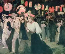 Steinlen, Théophile A.: The 14th July 1895