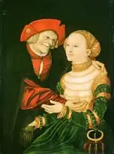 Cranach, Lucas: The Ill-Matched Couple