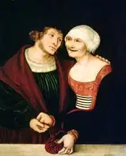 Cranach, Lucas: The Infatuated Old Woman