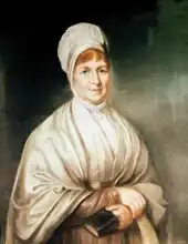 English school (19th century): Portrait of Elizabeth Fry (1780-1845)