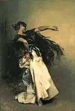 Sargent, John Singer: The Spanish Dancer, study for 
