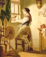 Salentin, Hubert: Feeding the Birds in Winter