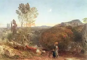 Palmer, Samuel: Going Home at Curfew Time