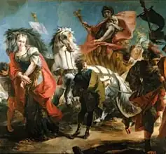 Tiepolo, Giovanni Domenico: The Triumph of Marcus Aurelius (AD 121-180)
