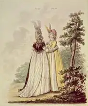 Heideloff, Nicolaus von: Walking dresses from N. Heideloff
