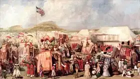 Landseer, George: Native Princes Arriving in Camp for the Imperial Assemblage at Delhi