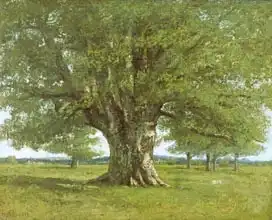 Courbet, Gustave: The Flagey Oak Tree