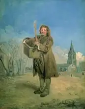 Watteau, Antoine: Savoyard with a Marmot, 1715-16