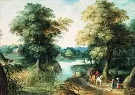 Brueghel, Jan, the elder: River Landscape
