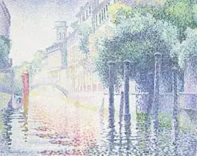 Cross, Henri Edmond: Rio San Trovaso, Venice, 1903-4