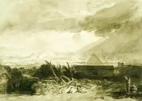 Turner, William: The Fifth Plague of Egypt, 1806-10