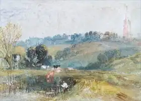 Turner, William: Landscape near Petworth