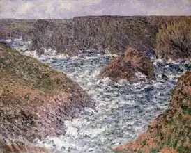 Monet, Claude: Port Domois at Belle Ile