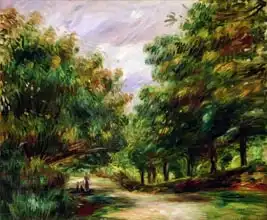 Renoir, Auguste: The road near Cagnes