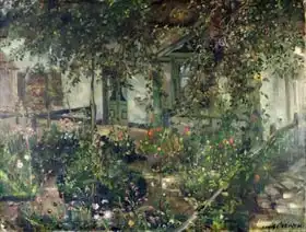 Corinth, Lovis: Flower garden in bloom