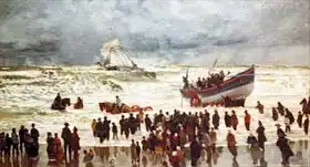 Wyllie, William Lionel: The Lifeboat