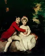 Reynolds, Joshua: John Parker and his sister Theresa