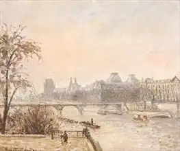 Pissarro, Camille: The Seine and the Louvre