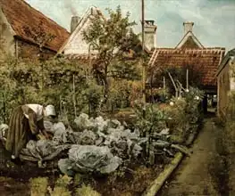 Braekeleer, Henri de: A Flemish Garden