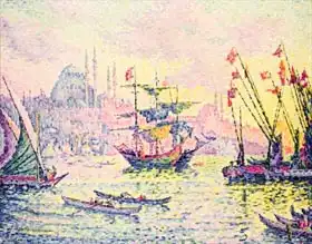 Signac, Paul: View of Constantinople