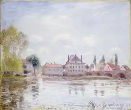 Sisley, Alfred: The Bridge at Moret-sur-Loing