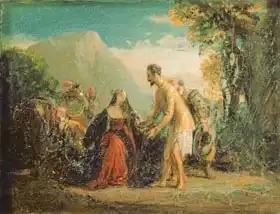 Leslie, Charles Robert: Don Quixote and Dorothea from Cervante