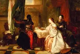 Hillingford, Robert Alexander: Othello Relating His Adventures to Desdemona