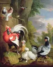 Bogdani or Bogdany, Jakob: Exotic Birds in a Landscape