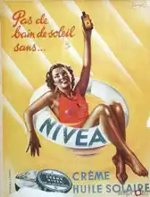 Unknown: Nivea sun cream, from Marie Claire