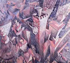 Johnson Wahl, Charlotte: Downtown Manhattan Hailstorm