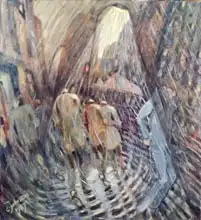 Johnson Wahl, Charlotte: Hail on Sixth Avenue, New York City