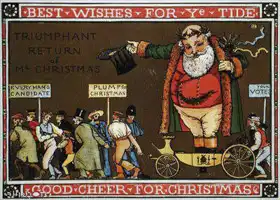 Crane, Walter: Christmas card