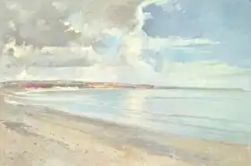 Easton, Timoth: Reflected Clouds, Oxwich Beach