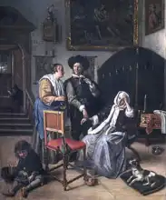 Steen, Jan Havicksz: Doctor visit