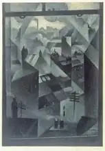 Nevinson, Christopher Richard Wynne: From an Office Window
